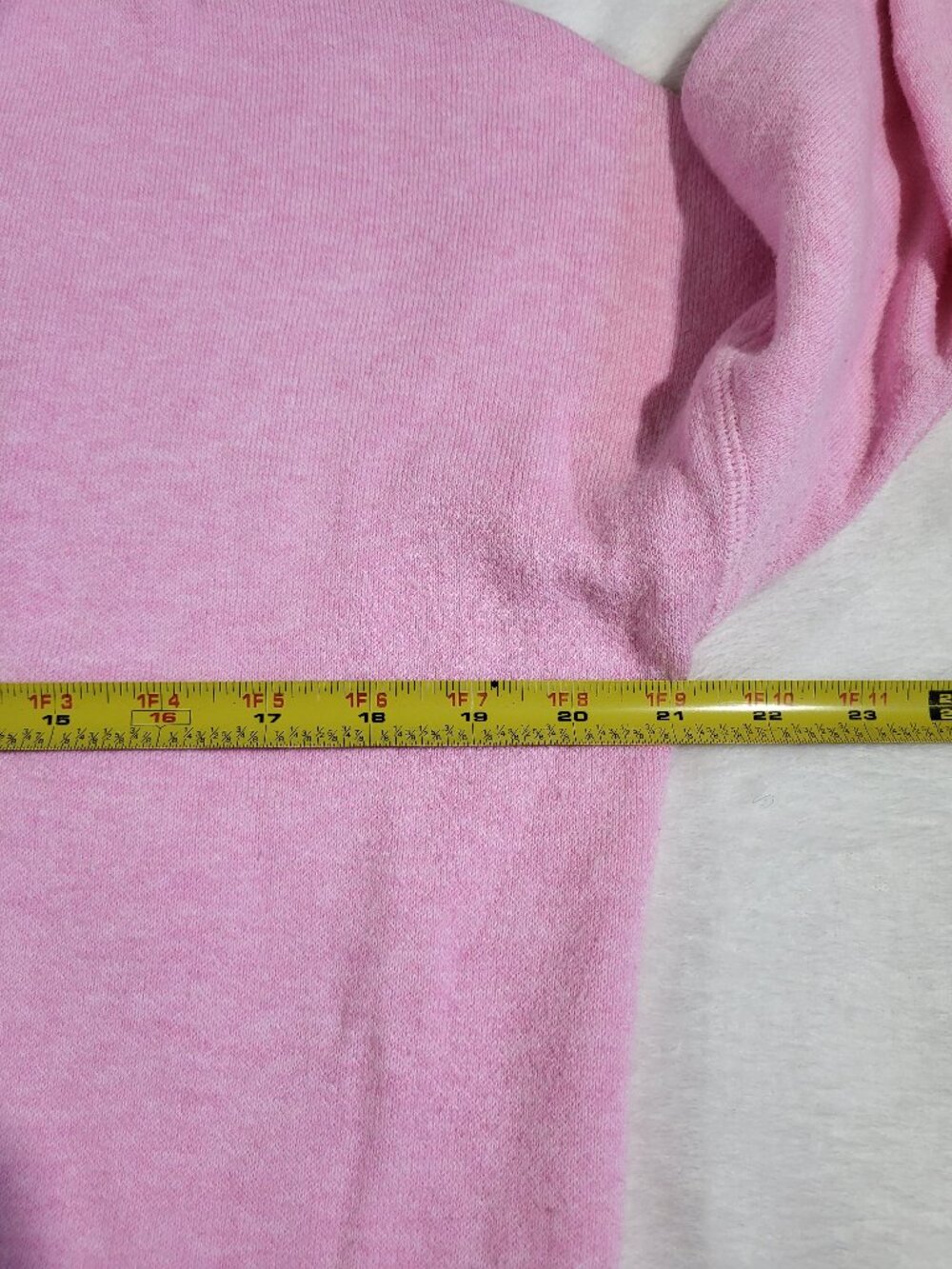 Kinross Cashmere Light Pink Cotton Cashmere Long Sleeve Hooded Cardigan - Size L - Picture 9 of 10
